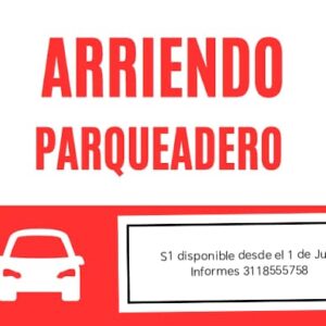 ARRIENDO PARQUEADERO S1